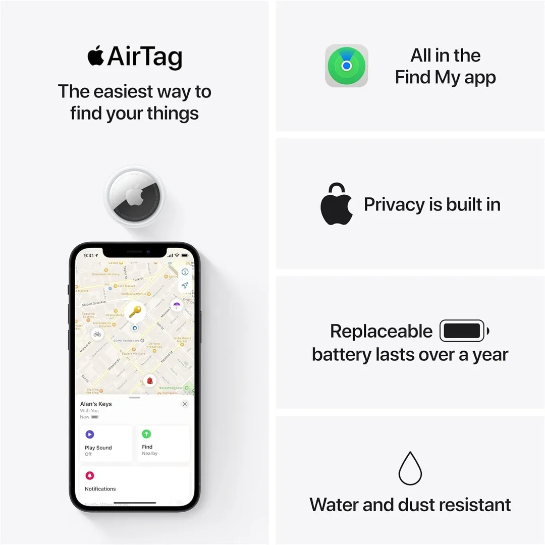 Apple AirTag (4 Pack)